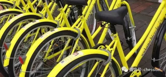 共享單車的「彩虹家族」，你看暈了嗎？