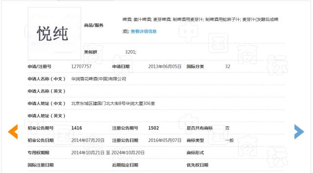 「純悅VS悅純」 近似商標之爭！