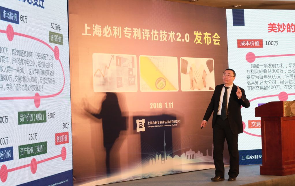 上海必利專利評估公司發布「專利評估技術2.0」