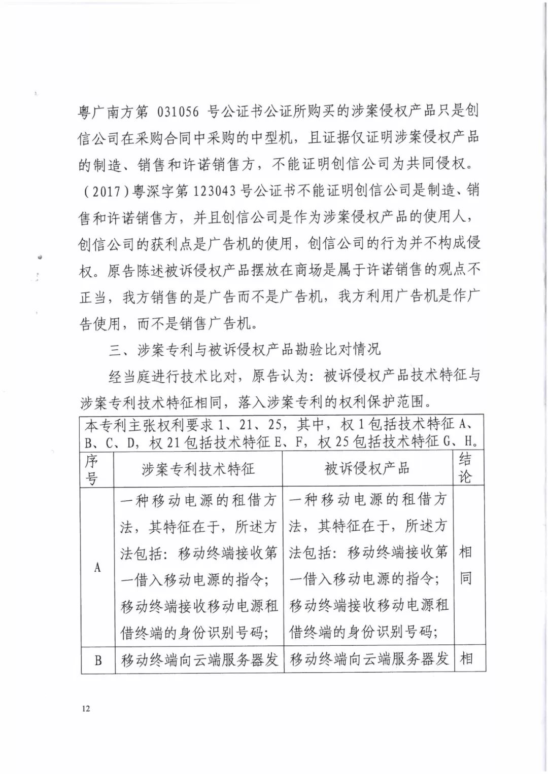 來電科技三專利勝訴友電科技！共享充電寶專利案持續升溫（附：判決書）
