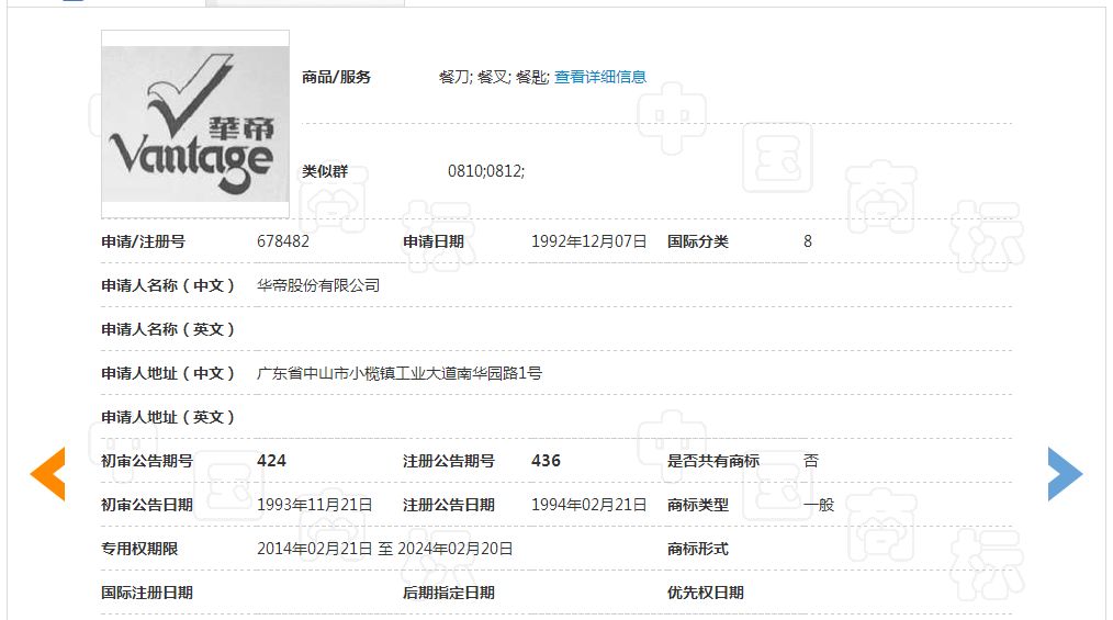 「華帝」知識產權保護概覽！