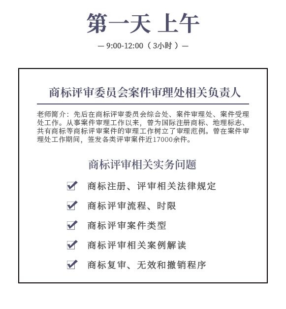 開班啦！商標實戰特訓營，這次彎道超車的機會不要錯過