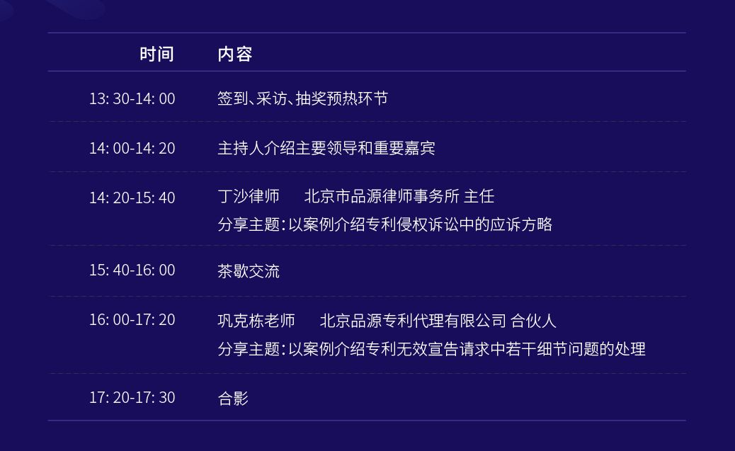 【報名】11.14 東莞沙龍|企業如何通過IP侵權訴訟與應對策略，實現其市場份額和效益的增長？