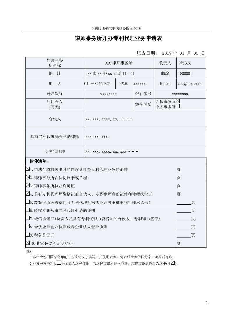 2019最新專利代理審批事項服務指南公布?。?.31起實施）