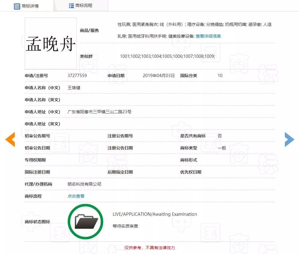 “任正非”、“孟晚舟”姓名被搶注為商標？