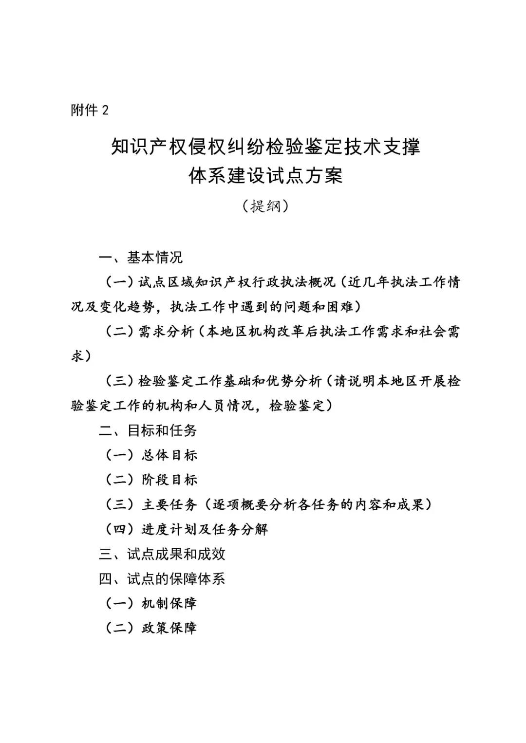 國知局：開展知識產權侵權糾紛檢驗鑒定技術支撐體系建設試點工作