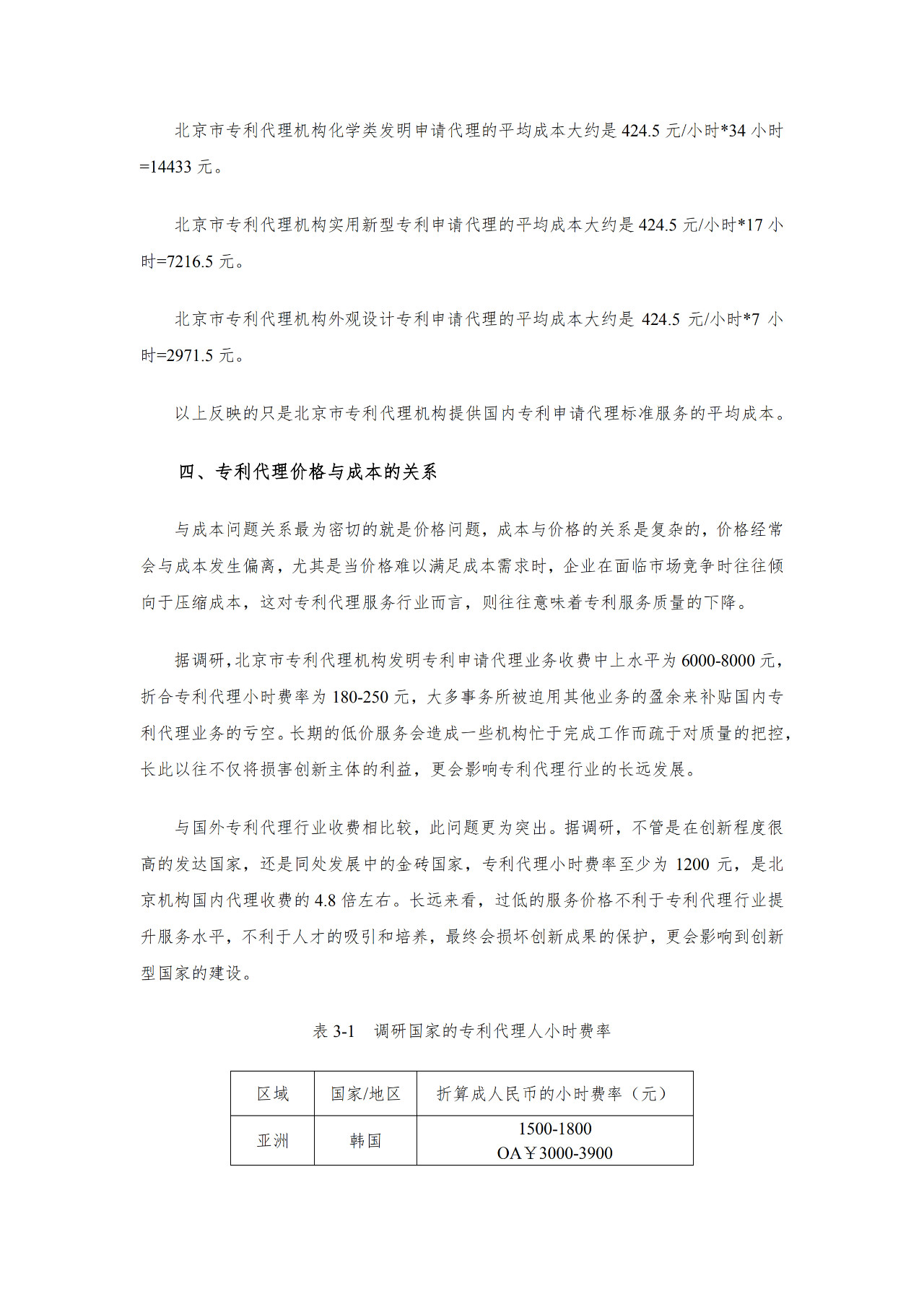 剛剛！2019年北京專利代理服務成本公布（附計算方法）