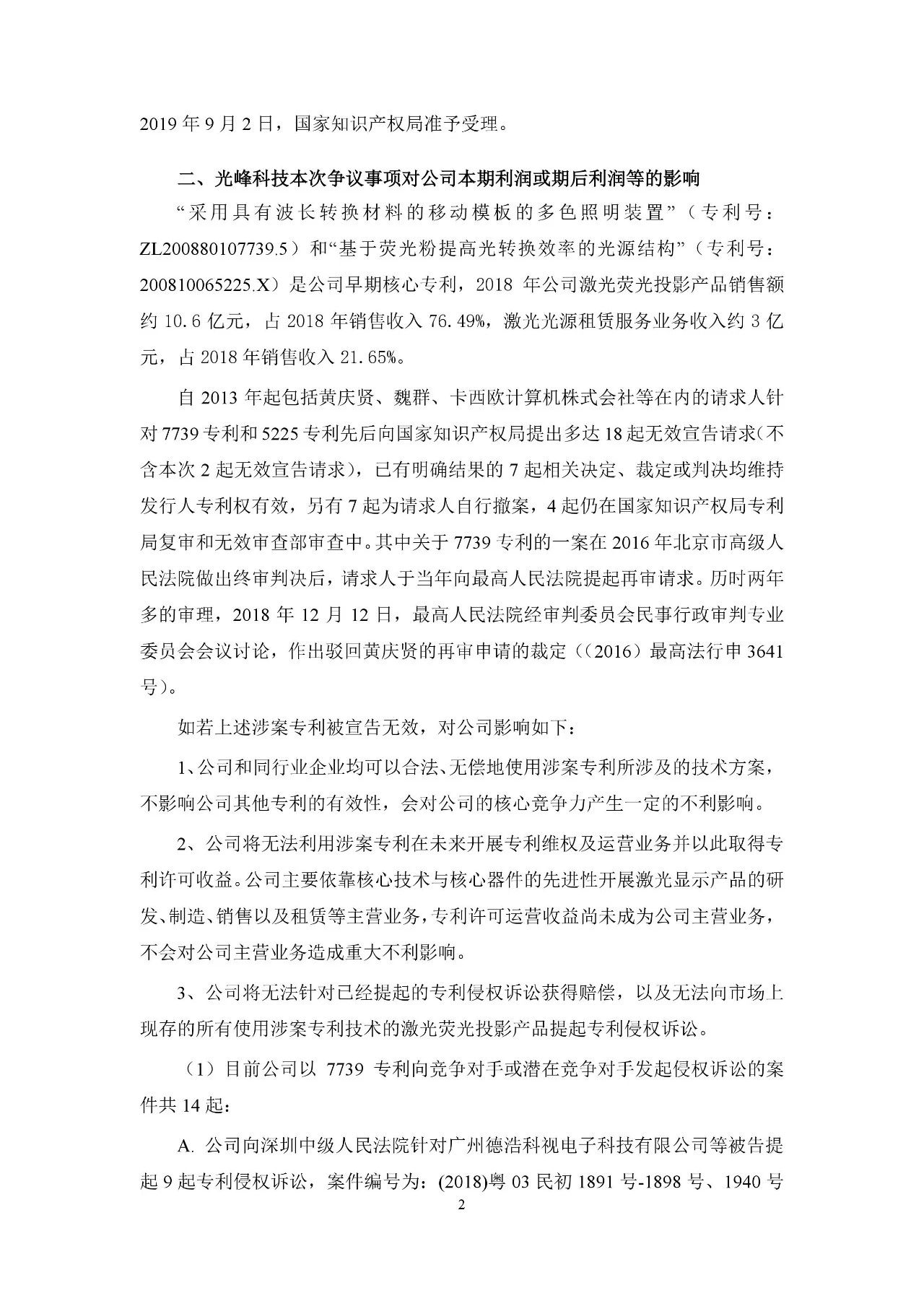 再交鋒！光峰科技與臺達專利大戰到美國