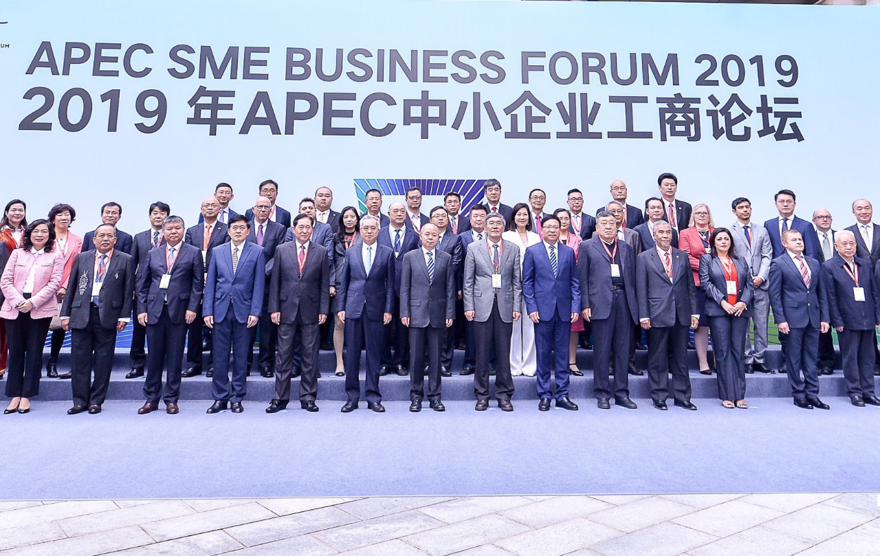 謝旭輝當選2019APEC中小企業工商論壇主席團成員