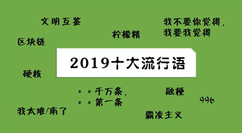 2019十大流行語都申請商標了嗎？