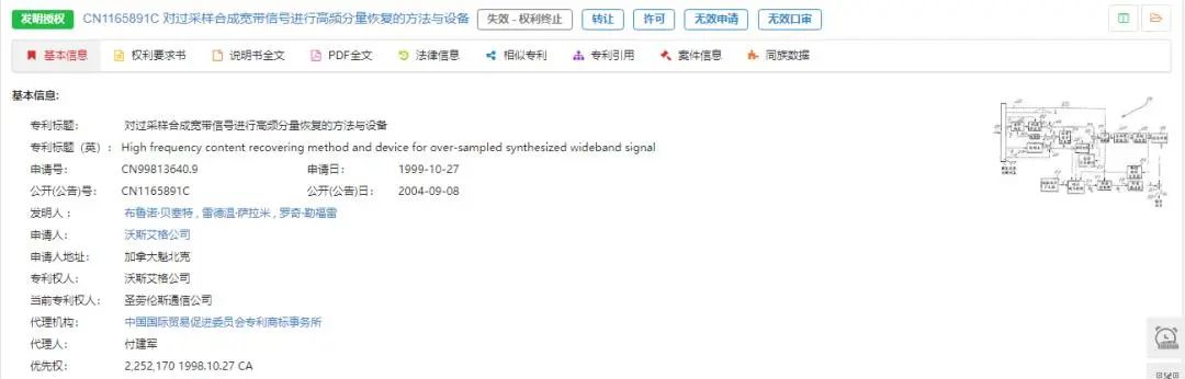 #晨報#TCL的反擊？高清編解碼的專利能否被無效；歐洲專利監管部門反對由AI系統為發明主體的專利申請