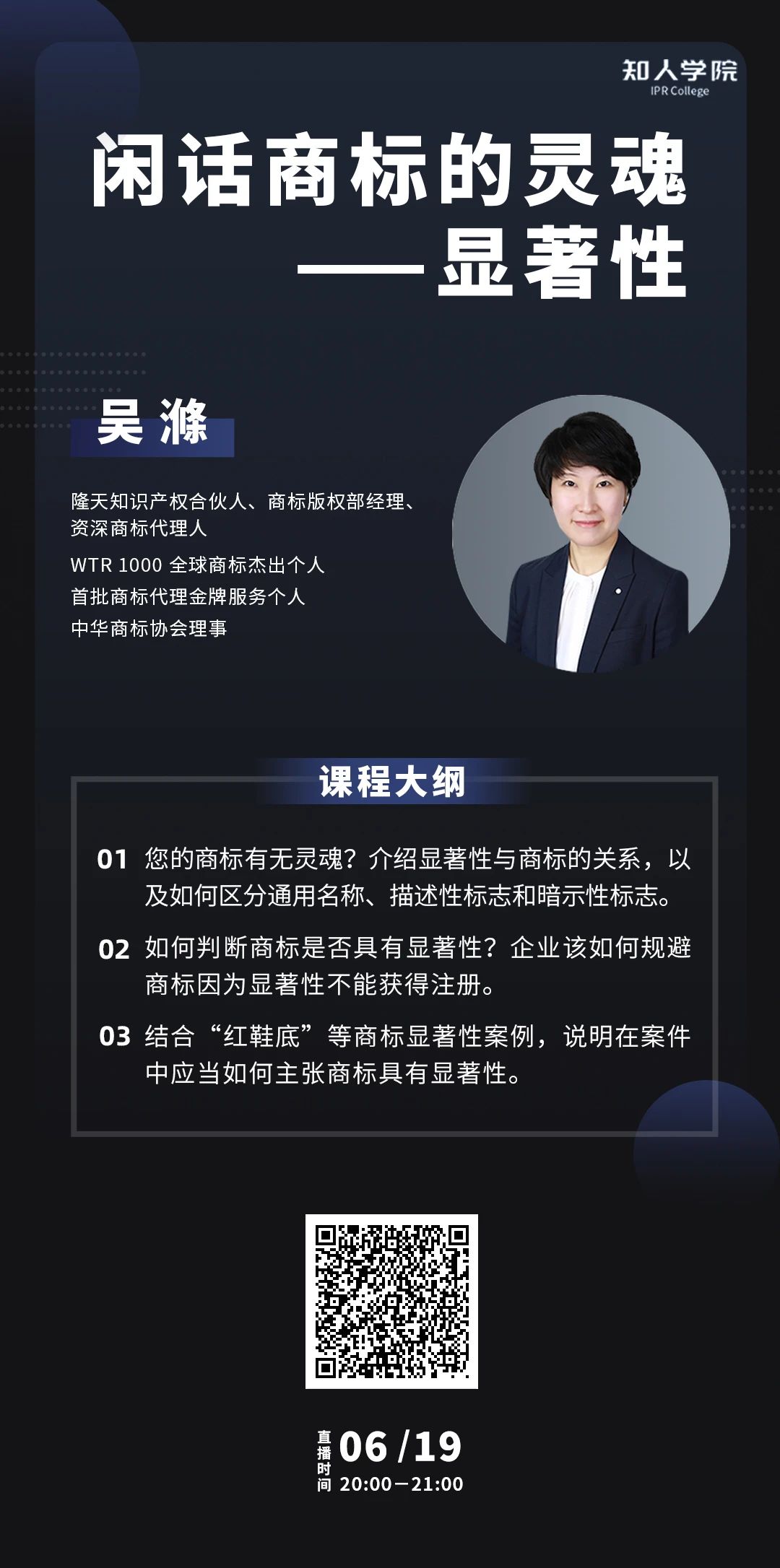 周五晚20:00直播！閑話商標的靈魂——顯著性