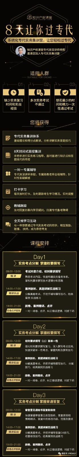 80%通過率的專代實務集訓班開啟報名，8天讓你過專代