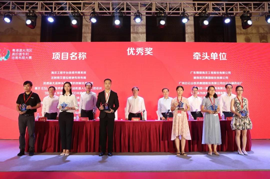 2020年粵港澳大灣區高價值專利培育布局大賽圓滿收官！