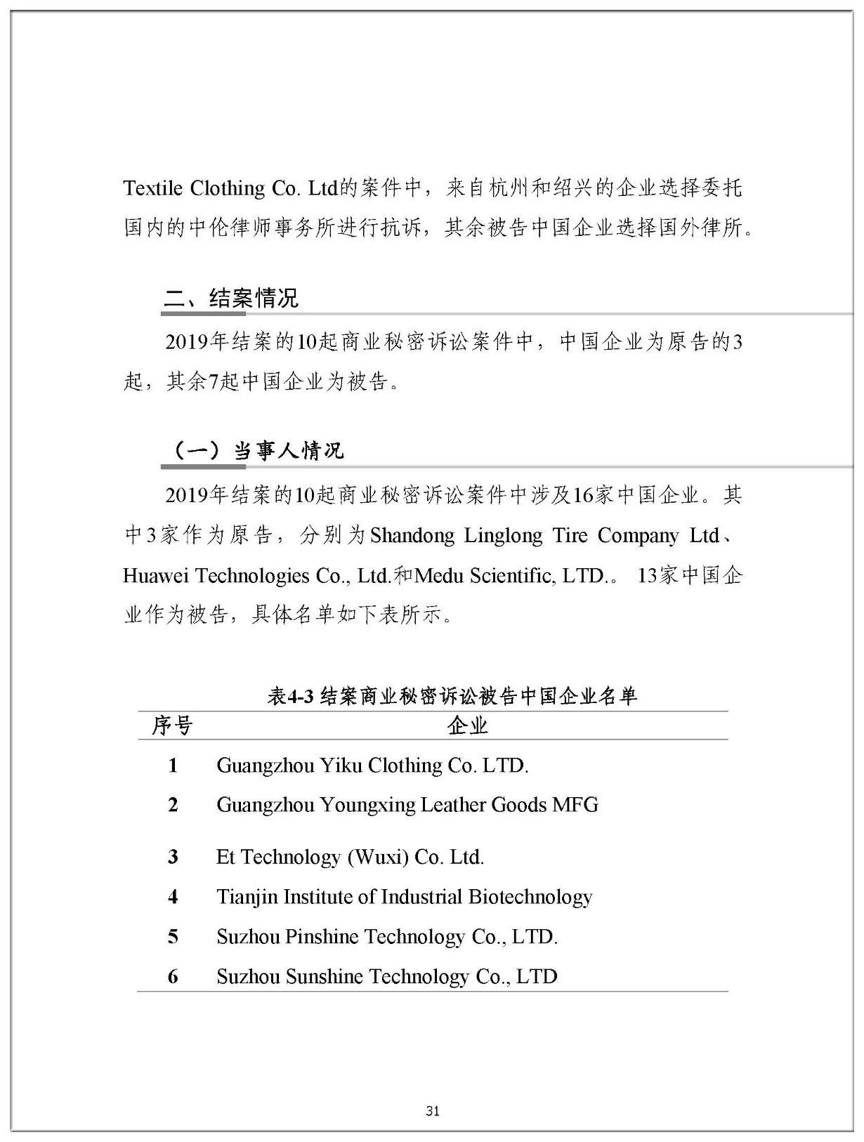 2019年中國企業涉美知識產權訴訟報告（全文）