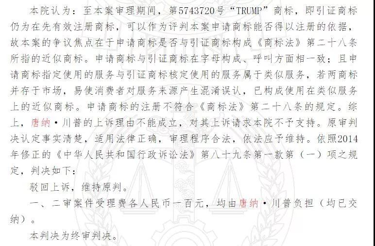 美國大選火熱！“特朗普”為申請人提供商標靈感
