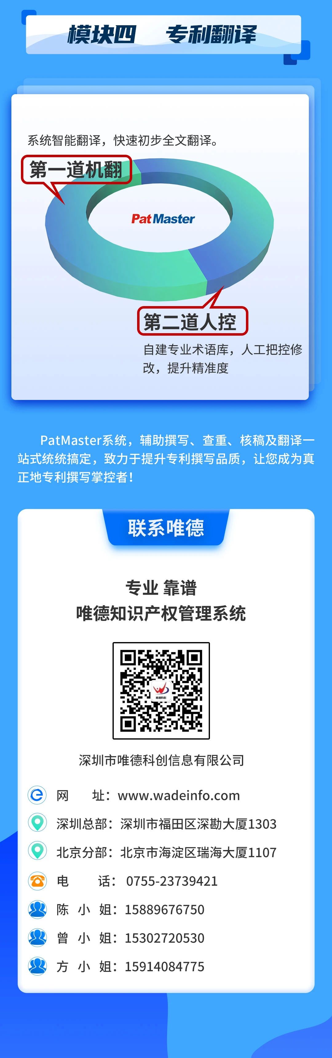 唯德新品上市！PatMaster致力于提升專利品質