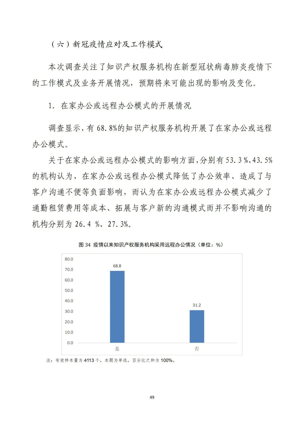 《2020年全國知識產權服務業統計調查報告》全文發布
