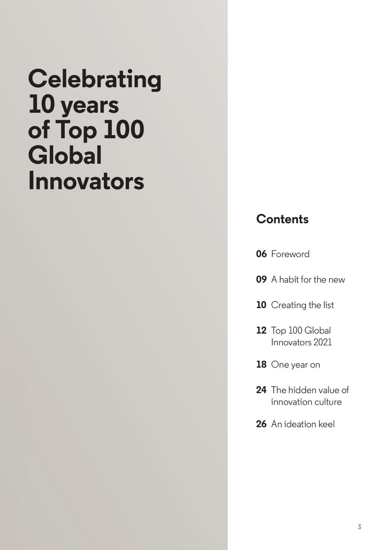 科睿唯安發布《2021年度全球百強創新機構》報告，四家中國大陸企業入選