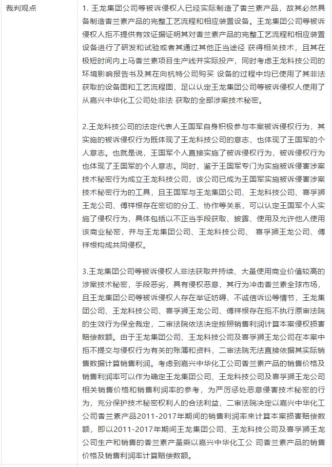 判決書全文 | 史上最高！判賠1.59億，最高法宣判一起技術秘密侵權上訴案
