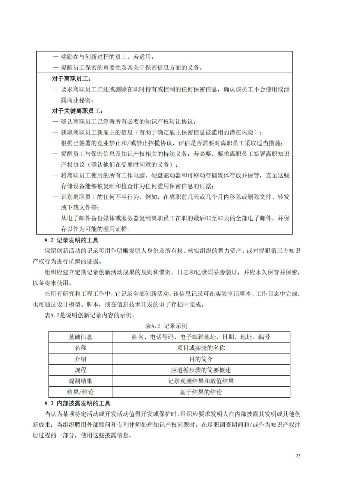 國家標準《創新管理知識產權管理指南 （征求意見稿）》全文公布