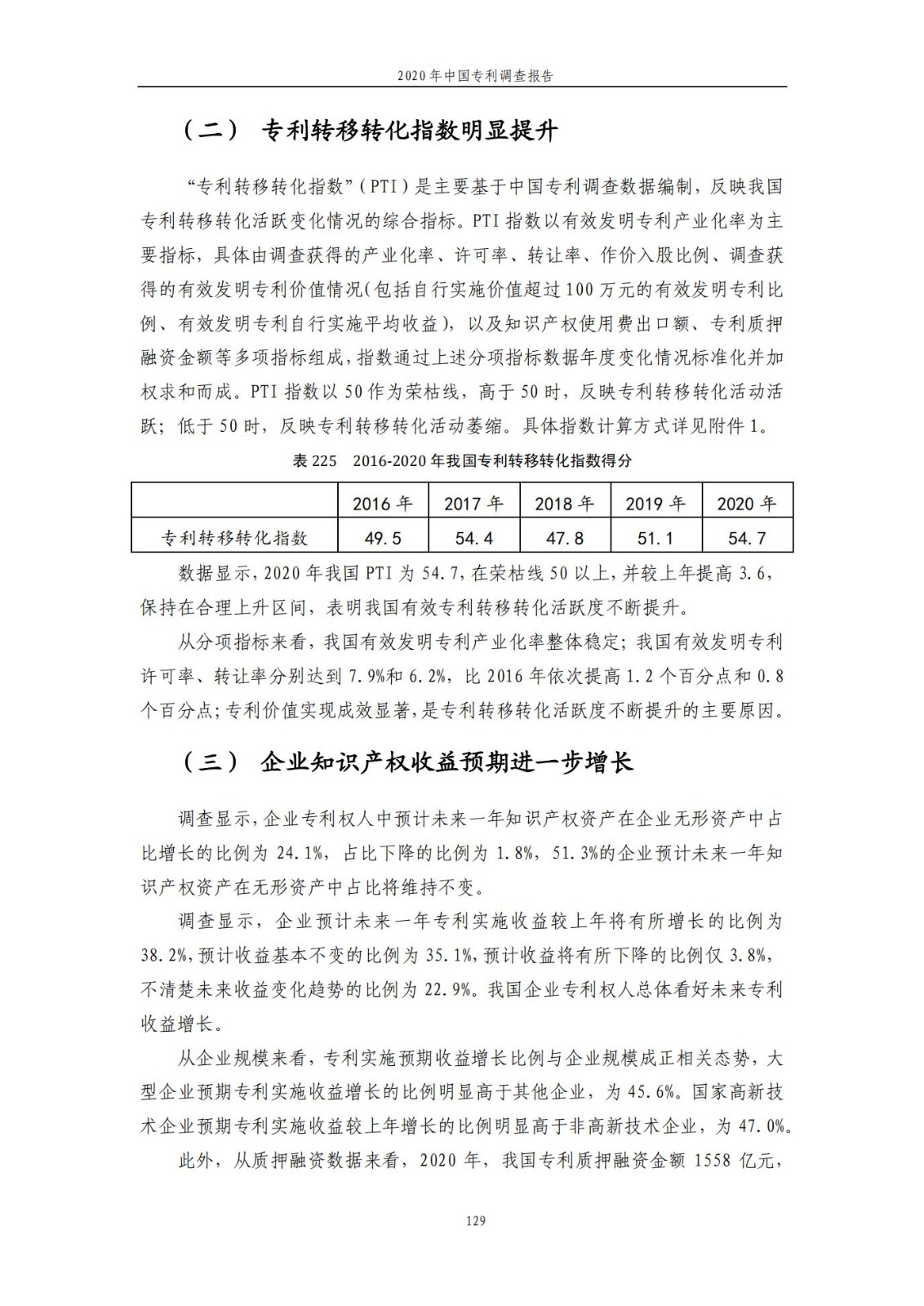 《2020年中國專利調查報告》全文發布