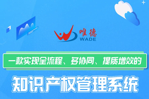 一款實現全流程、多協同、提質增效的知識產權管理系統
