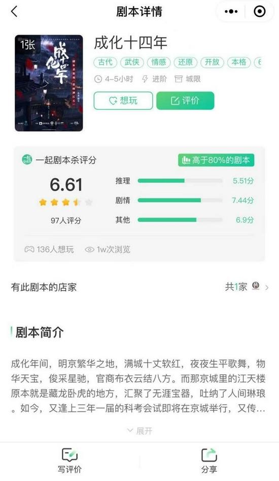 劇本殺的劇本困局：宣發、變現，IP主的生意經