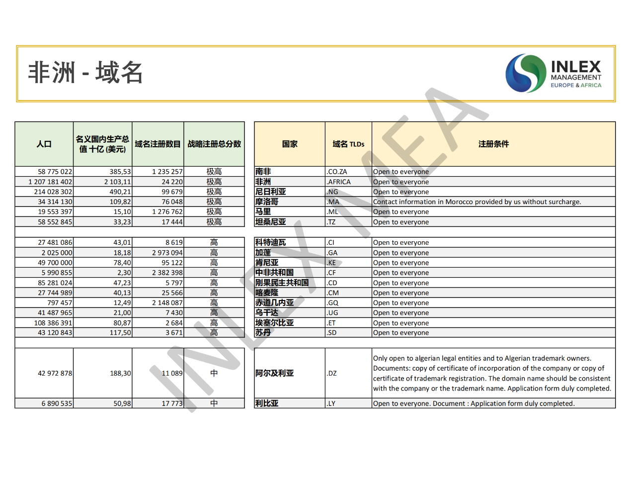 如何優化預算，對非洲域名進行戰略投資？