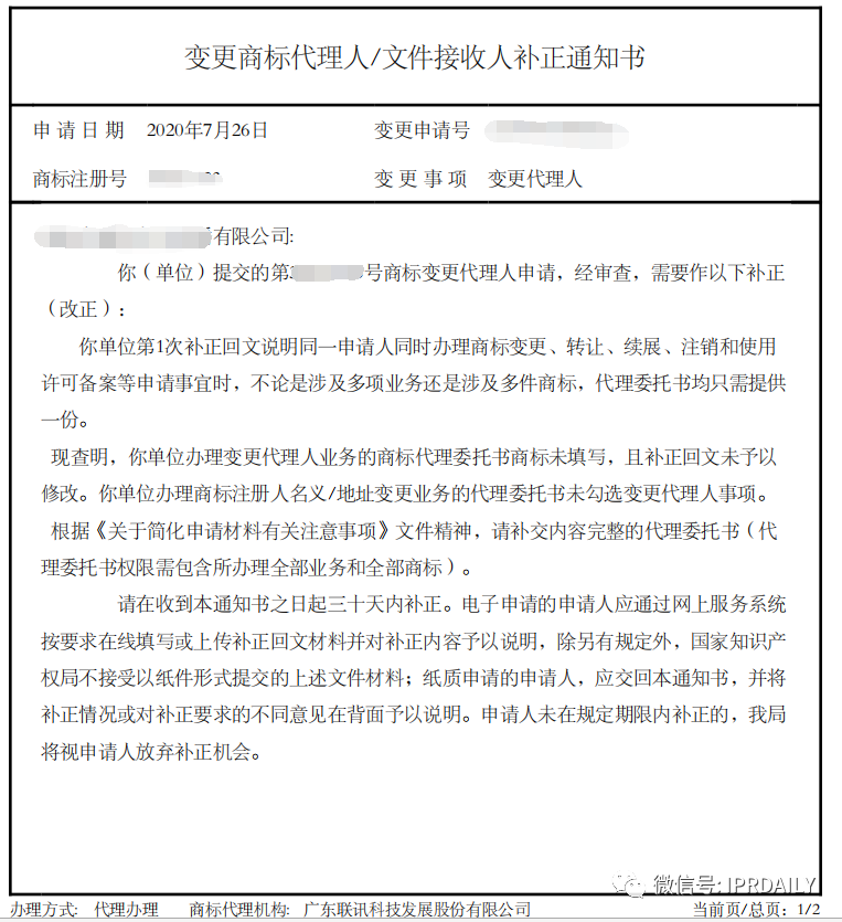 商標代理手記（六）| 你禮貌嗎？禮貌地回復審查員的補正意見