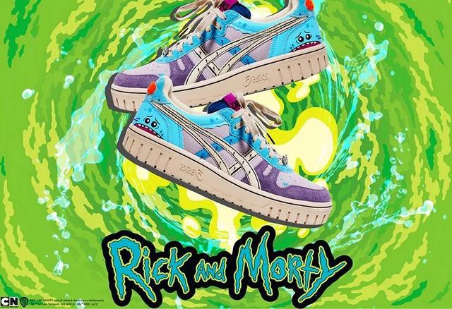 動畫神劇出聯名了！瑞克和莫蒂 x ASICS 正式發布