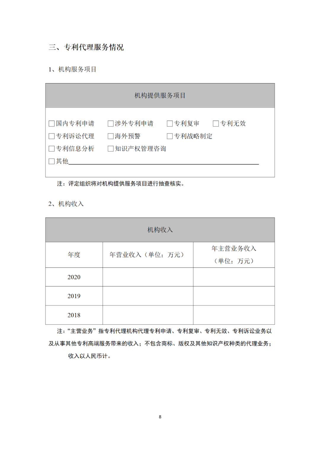 專利代理機構等級評定正式開始啦！