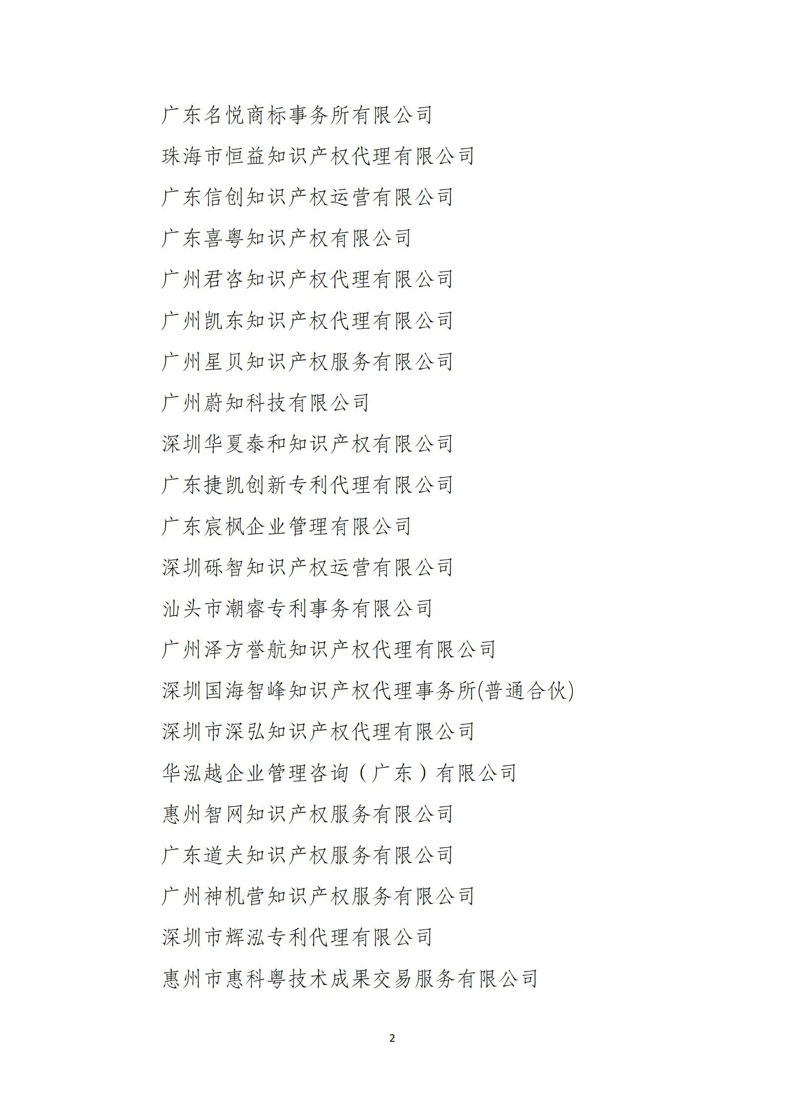 公告！這30家商標代理公司被認定為2022年度廣東商標代理服務規范單位