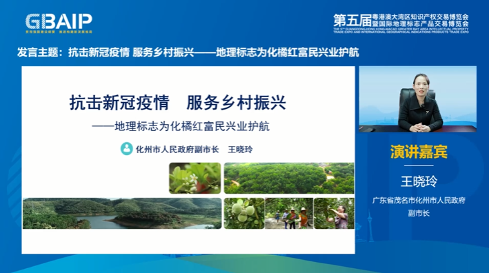 聚焦全球地理標志熱點，打造國際高端對話交流平臺——第五屆知交會暨地博會“灣區地理標志國際論壇”成功舉辦