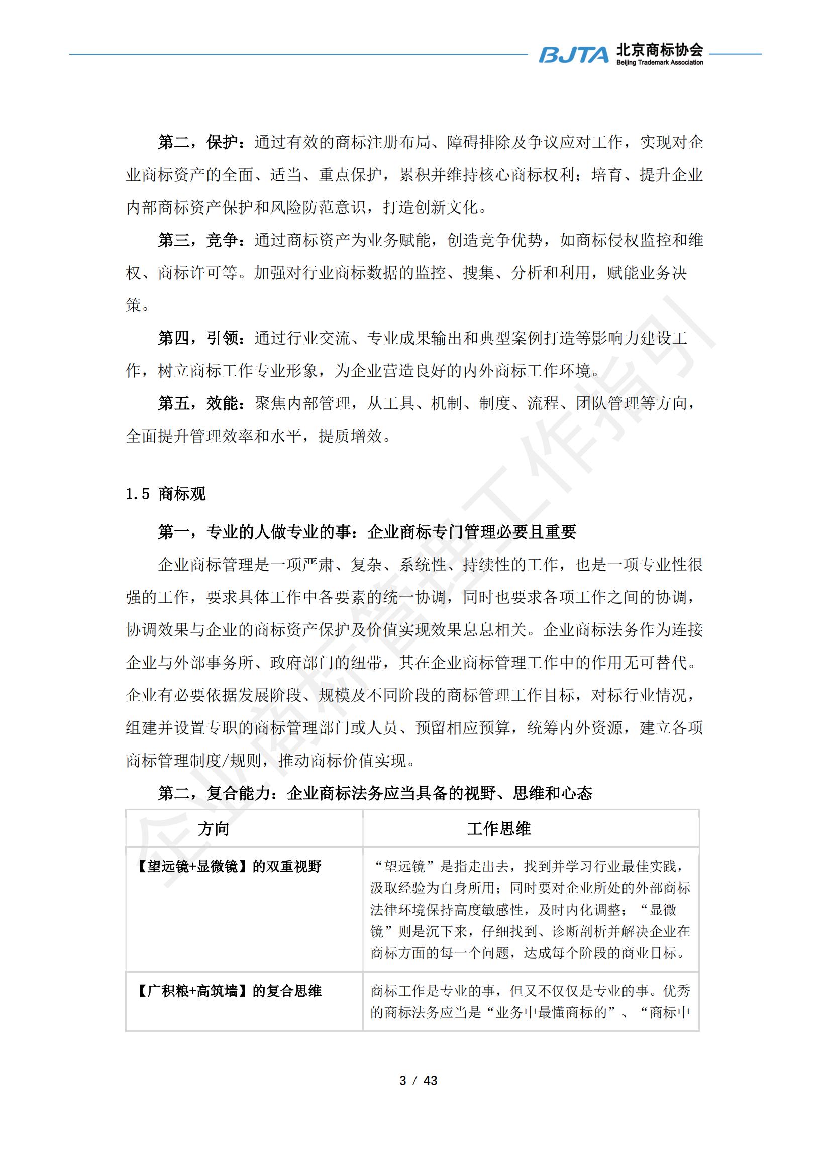 《企業商標管理工作指引》正式發布