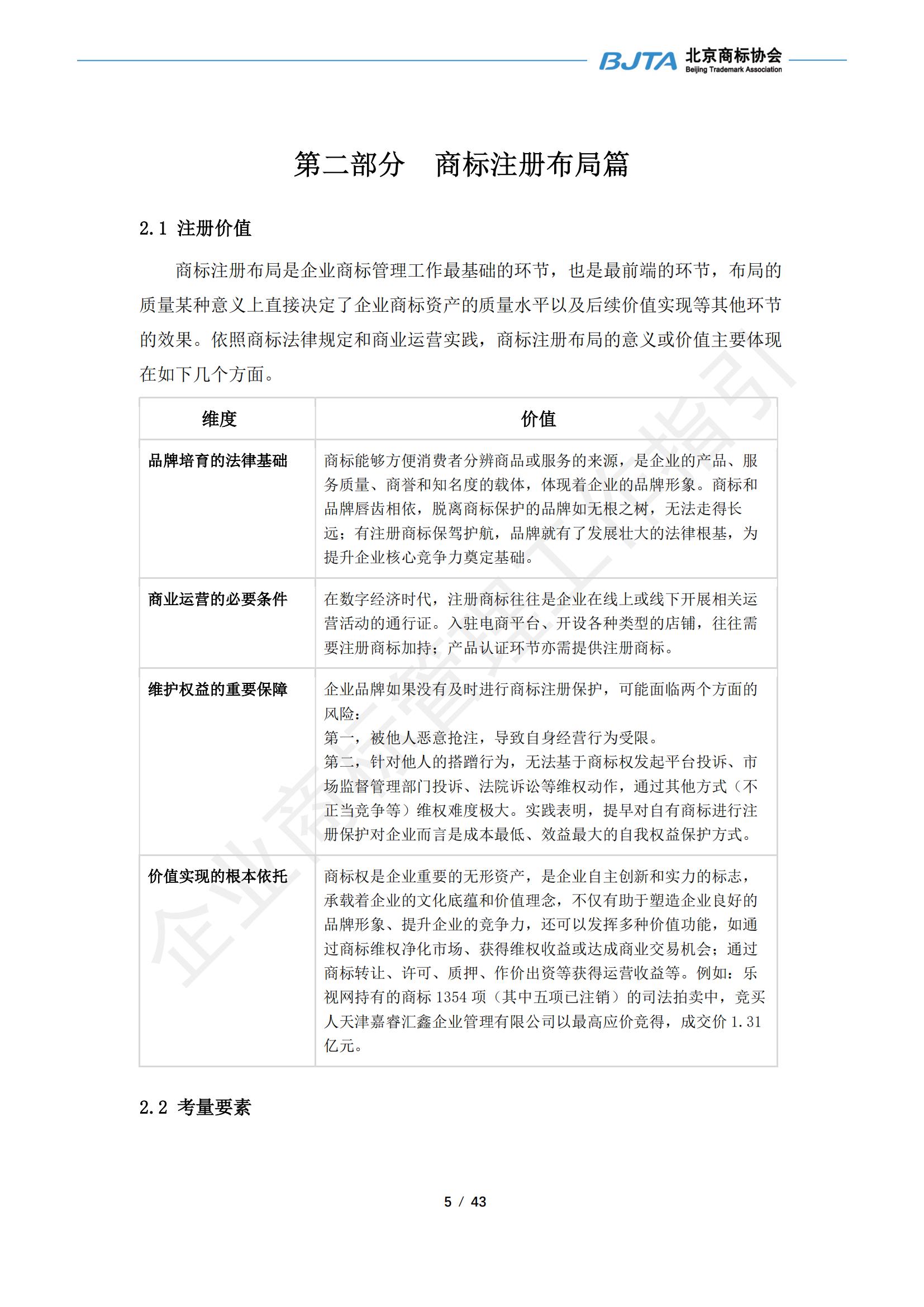 《企業商標管理工作指引》正式發布