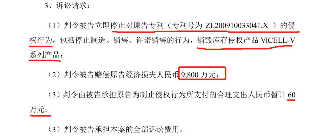索賠9800萬！維賽新材IPO遭天晟新材專利訴訟突擊