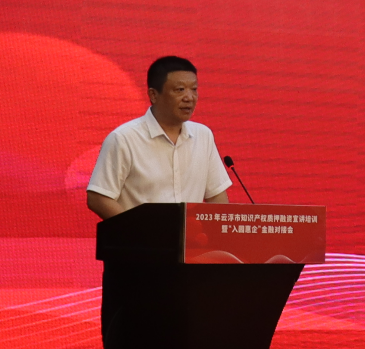 云浮市知識產權質押融資宣講培訓暨“入園惠企”金融對接會在云浮市成功舉辦