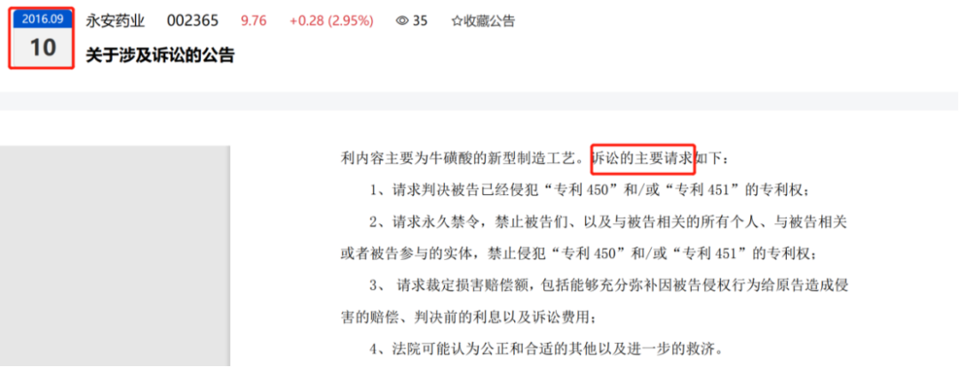被起訴侵權五項專利索要3倍賠償，永安藥業公布與美國VITAWORKS訴訟進展