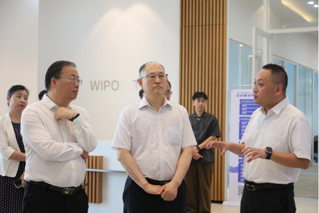國家知識產權局副局長盧鵬起一行蒞臨粵港澳大灣區國際知識產權人才港進行調研