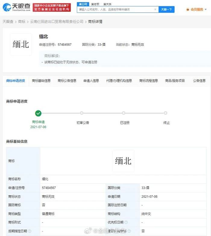 #晨報#緬北曾被申請商標；北京市專利預審備案不再要提交紙質備案申請材料