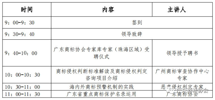 關于開展帶知識產權公共服務走進珠海企業之培訓活動通知