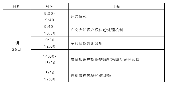 報名！第134屆廣交會省內交易團知識產權保護業務培訓將于9月26日在廣州舉辦