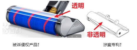 透明材質在外觀專利的相似性比對中產生的影響