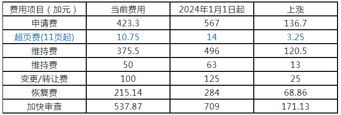 #晨報#加拿大官費將于2024年1月1日上漲；呼和浩特知識產權審判法庭成立