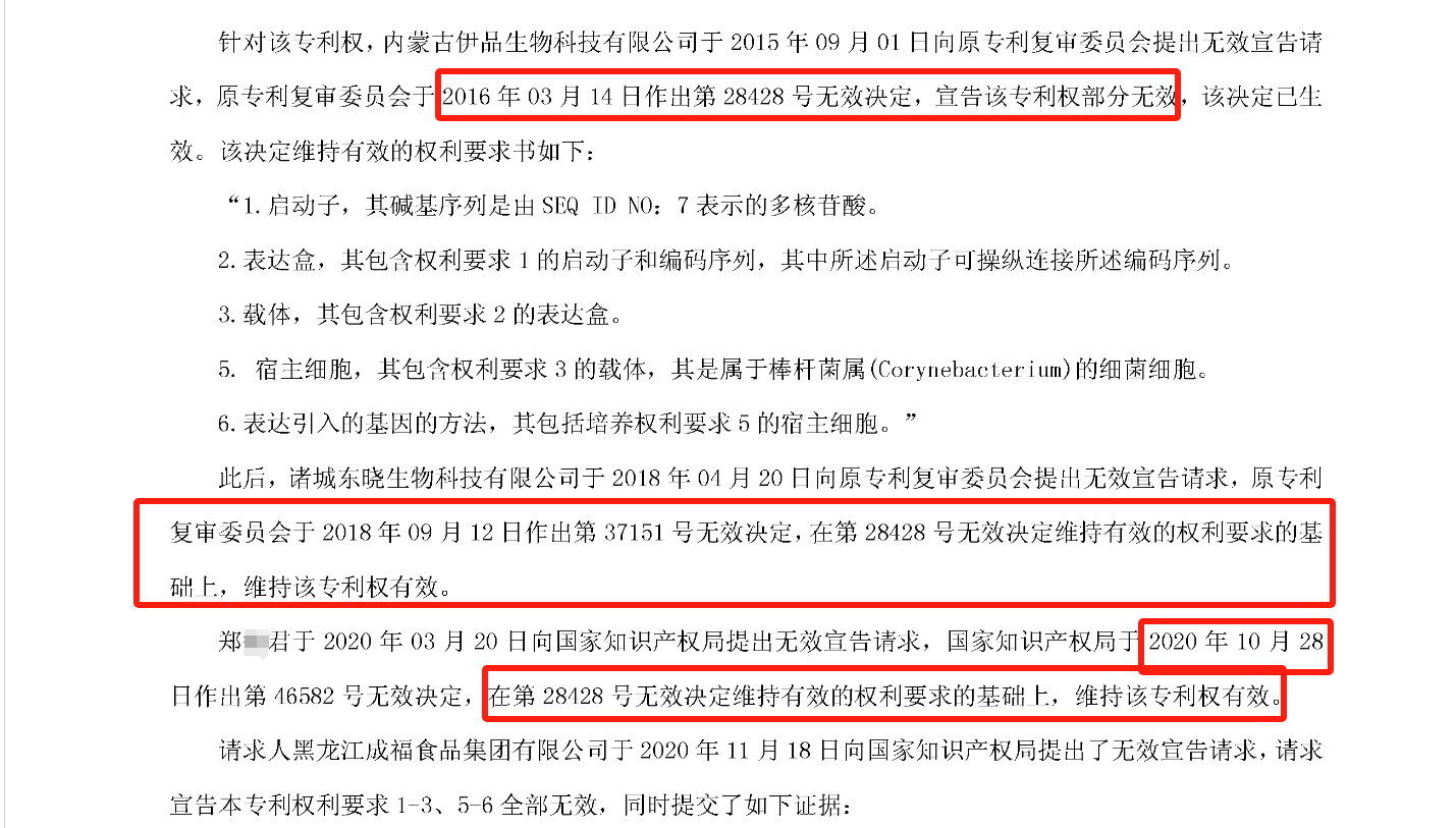 索賠2000萬！星湖科技被韓國CJ第一制糖起訴專利侵權