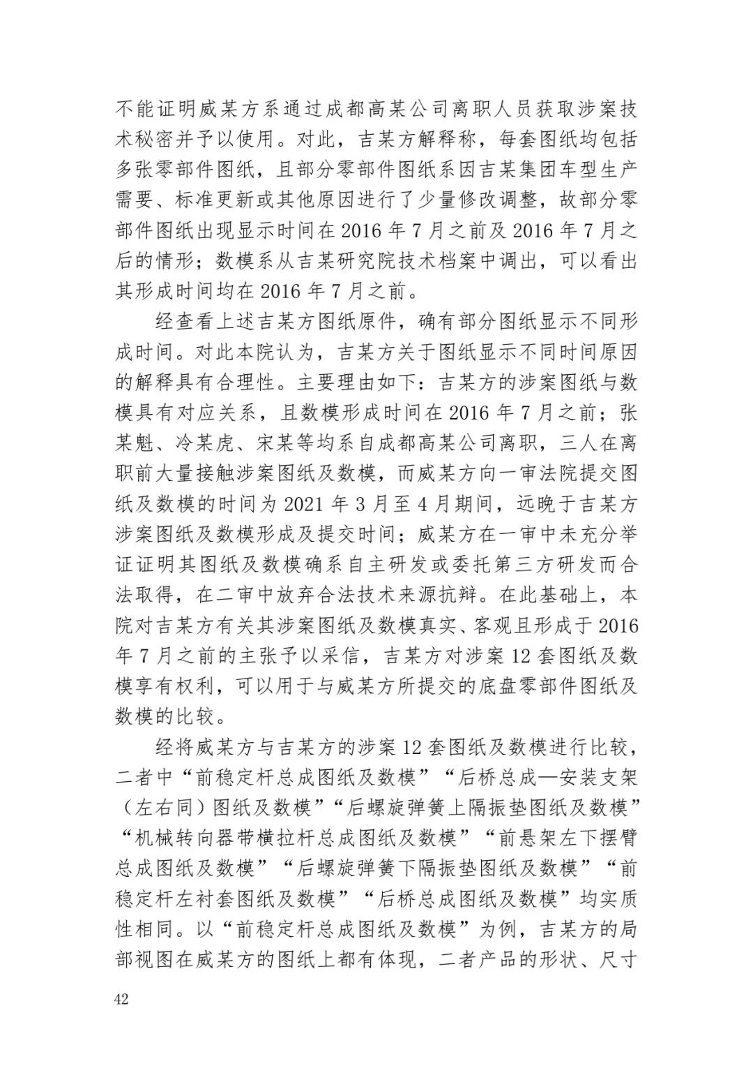 6.4億！判賠數額創新高，新能源汽車技術秘密第一大案終審落槌 | 附判決書