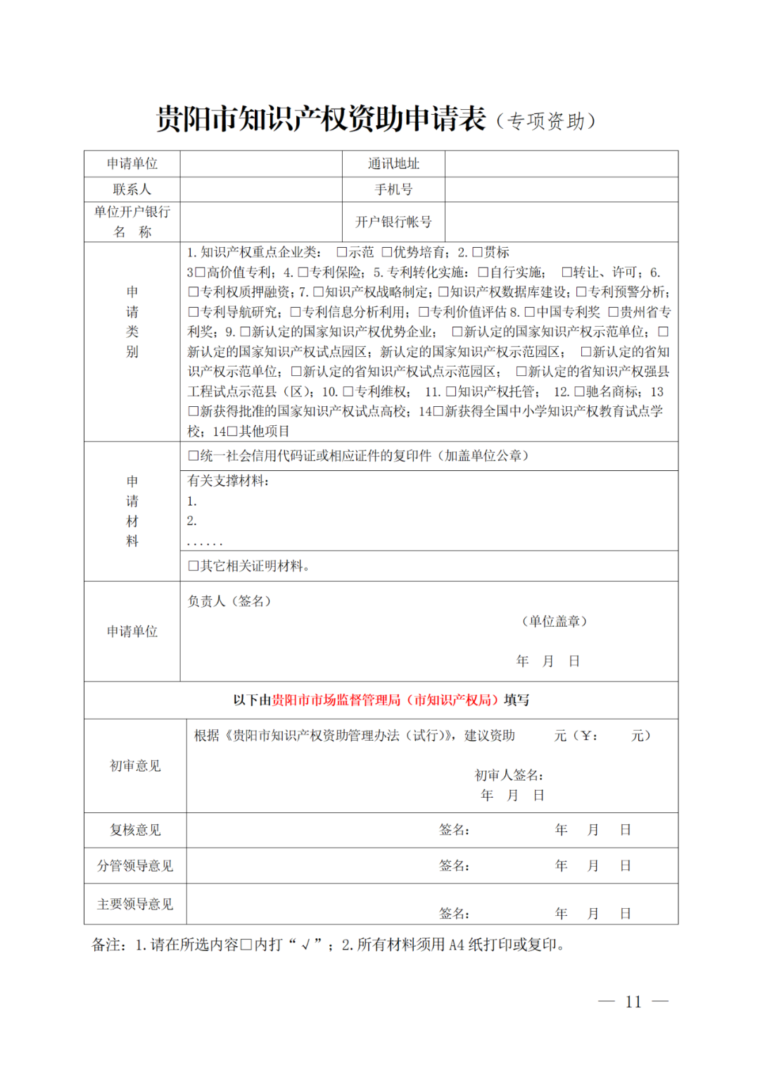 對獲得專利代理師/知識產權師資助2000元，高級資助5000元《貴陽市知識產權資助管理辦法（試行）》
