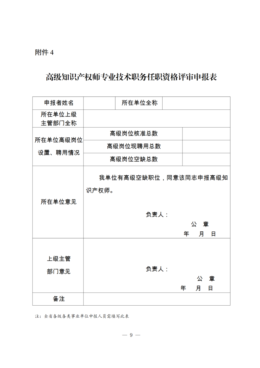 10月25日截止！2024年度全省高級知識產權師職稱申報評審工作開始｜附通知