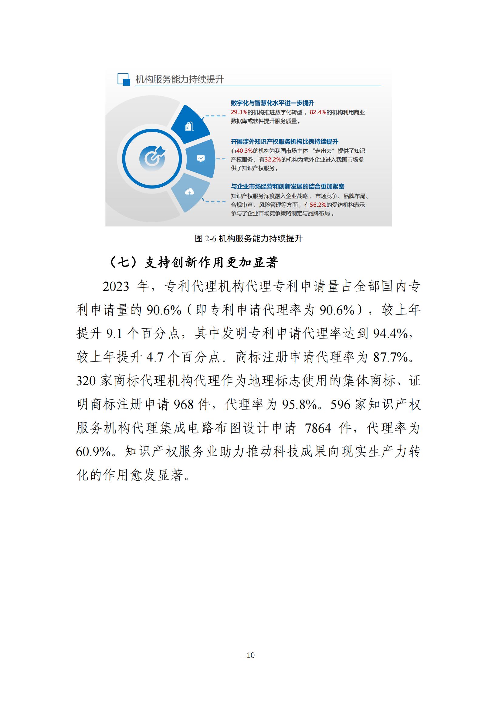 《2024年全國知識產權服務業統計調查報告》：知識產權從業人員人均營業收入28.9萬元/人｜附全文